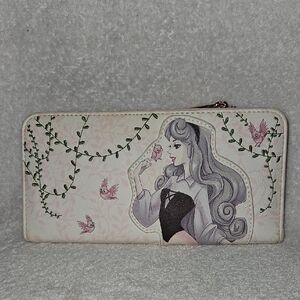 Loungefly Pink sleeping beauty wallet